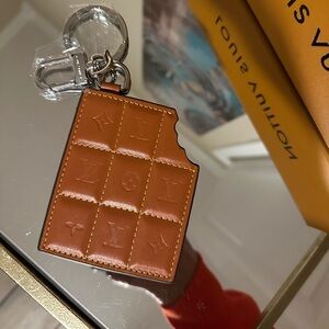 Louis Vuitton Chocolate Bag Charm Key Holder